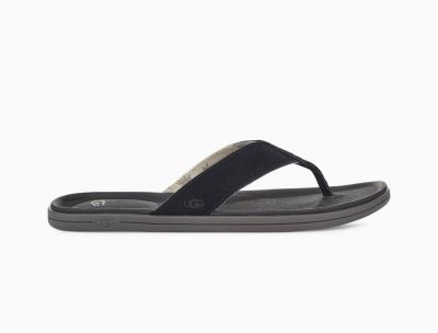 UGG Brookside Flip Slides for Mens - Black India